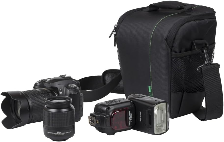 RIVACASE 7440 Spiegelreflexkameratasche – Elegante Tragetasche mit verstellbaren Trennwänden und Zub