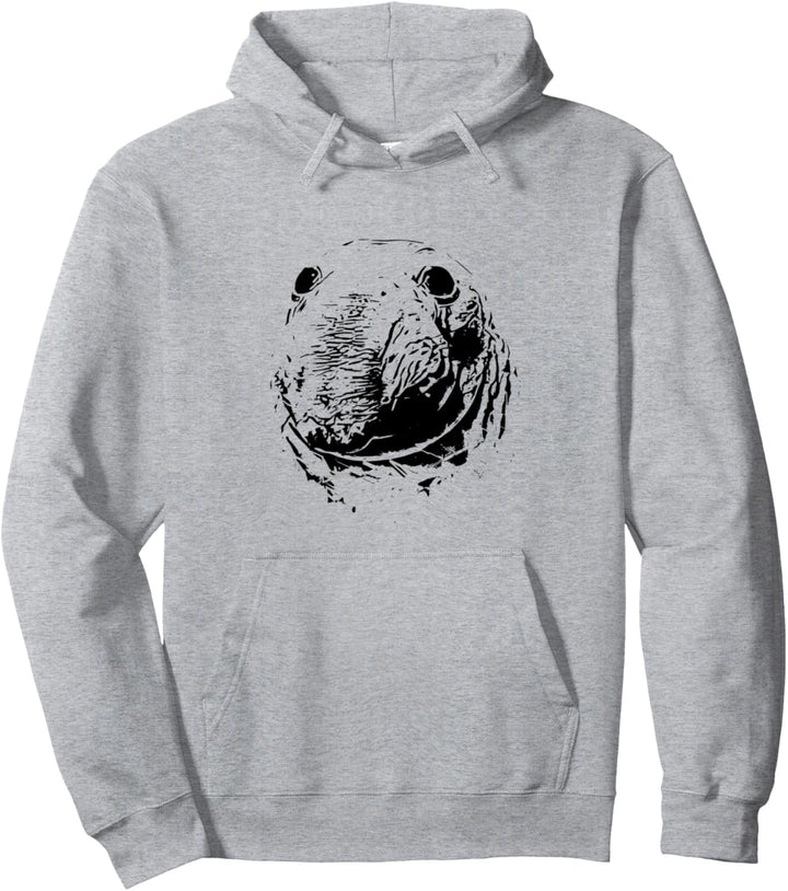 Seerobben Motiv Seehunde Seelöwen Tiermotiv Robbe Design Pullover Hoodie
