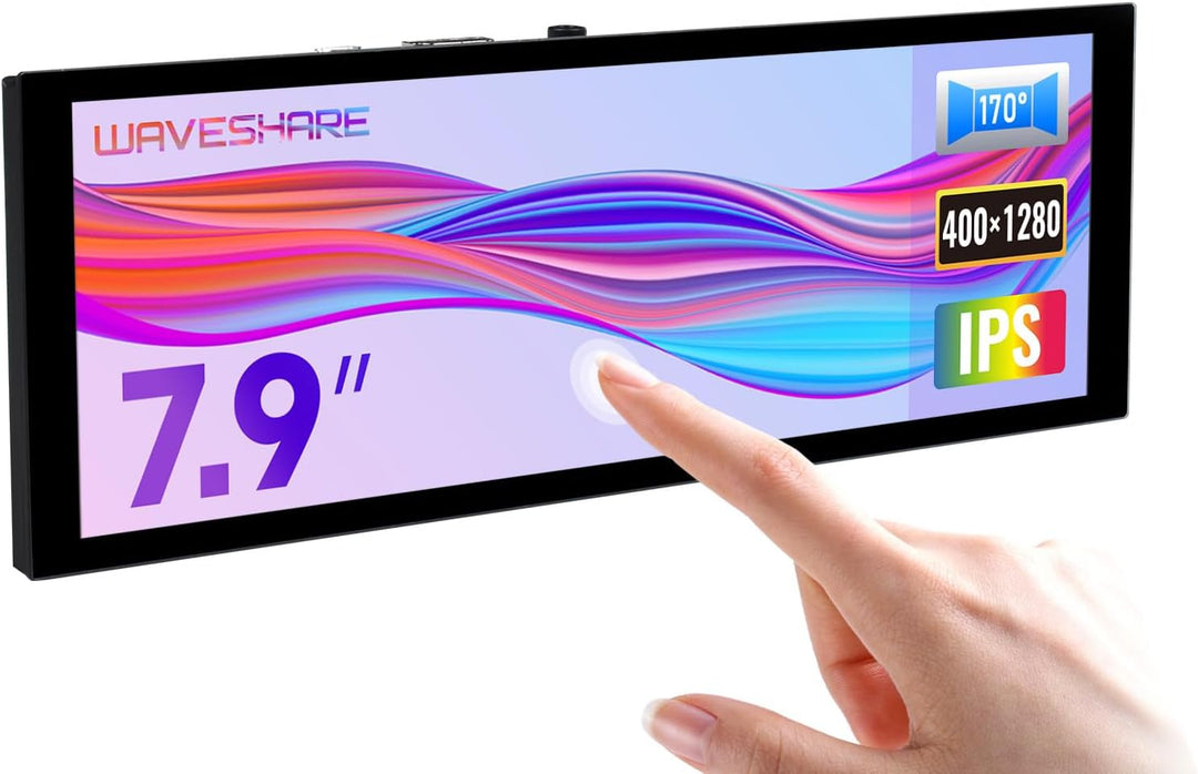 Waveshare 7.9inch IPS Control Panel with Capacitive Touch Panel Compatible with Raspberry Pi 4B/3B+/