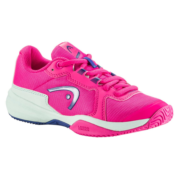 HEAD Unisex Kinder Sprint 3.5 Junior PiaqTennisschuh 38 EU Pink Blau, 38 EU Pink Blau