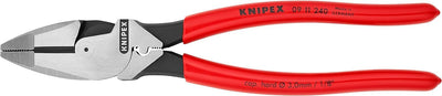 Knipex Kraft-Kombizange "Lineman's Pliers" amerikanisches Modell schwarz atramentiert, mit rutschhem