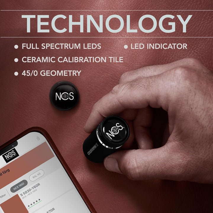 NCS Colourpin II | Multifunktional und langlebig | Drahtlose Technologie der Zukunft | Gewicht - 0,0