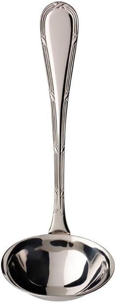 Villeroy und Boch Kreuzband Septfontaines Saucenlöffel, 17,6 cm, 18/10 Edelstahl