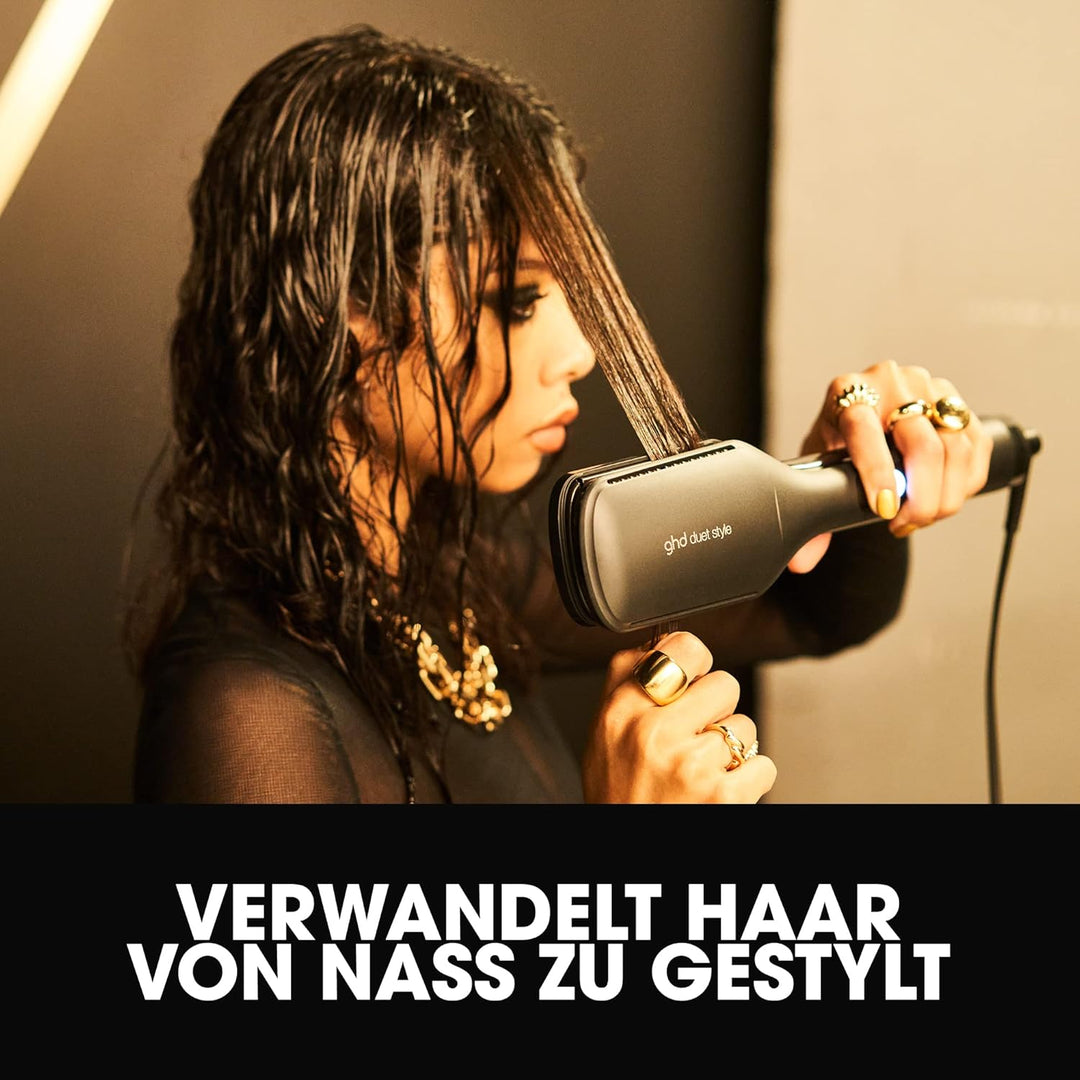 ghd Duet Style 2-in-1 Heissluft-Styler - Von Nass zu Gestylt ohne Hitzeschäden, Frizz-freies Haar, M