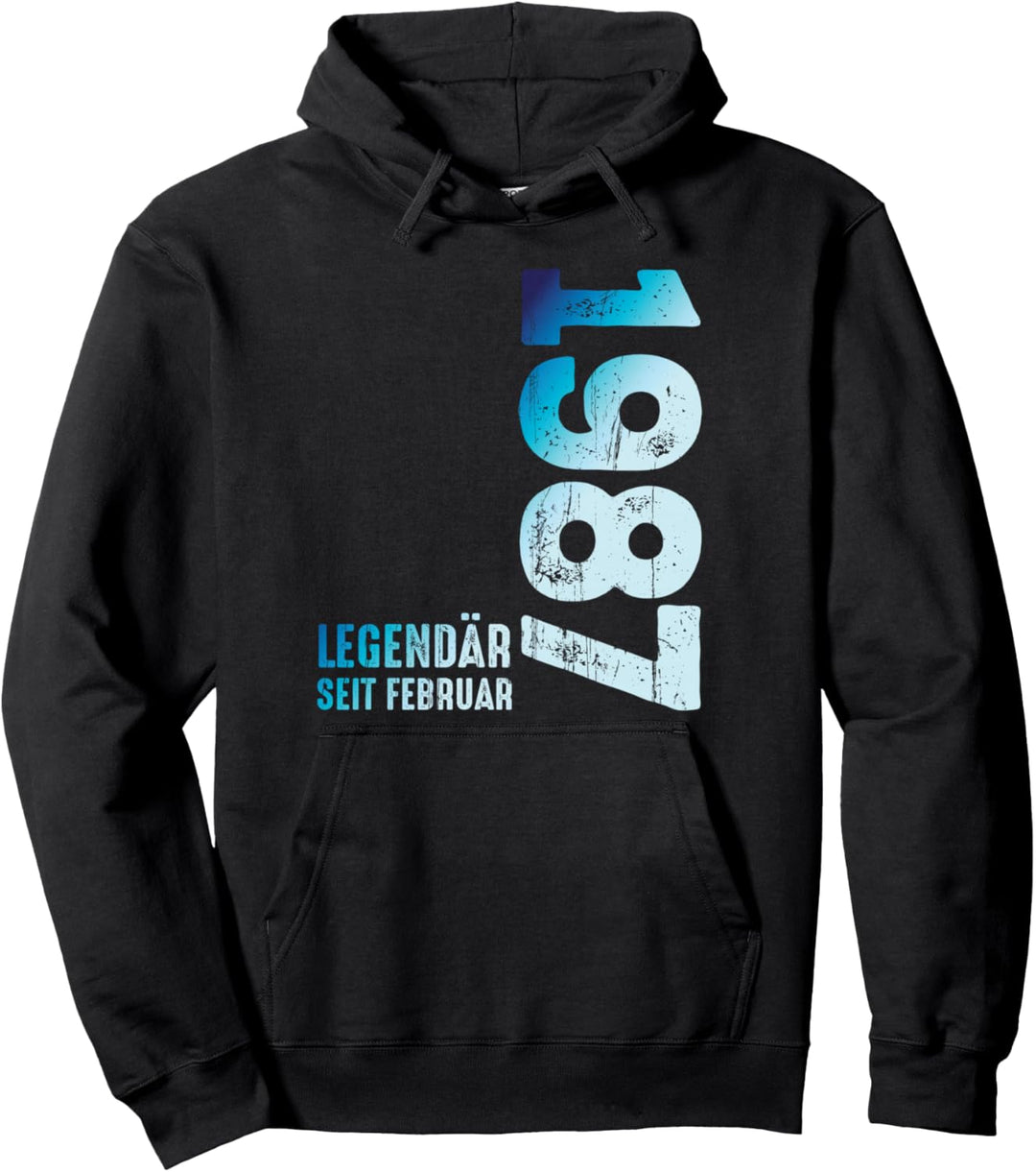 Legendär Seit Februar 1987 36. Geburtstag 36 Jahre Pullover Hoodie