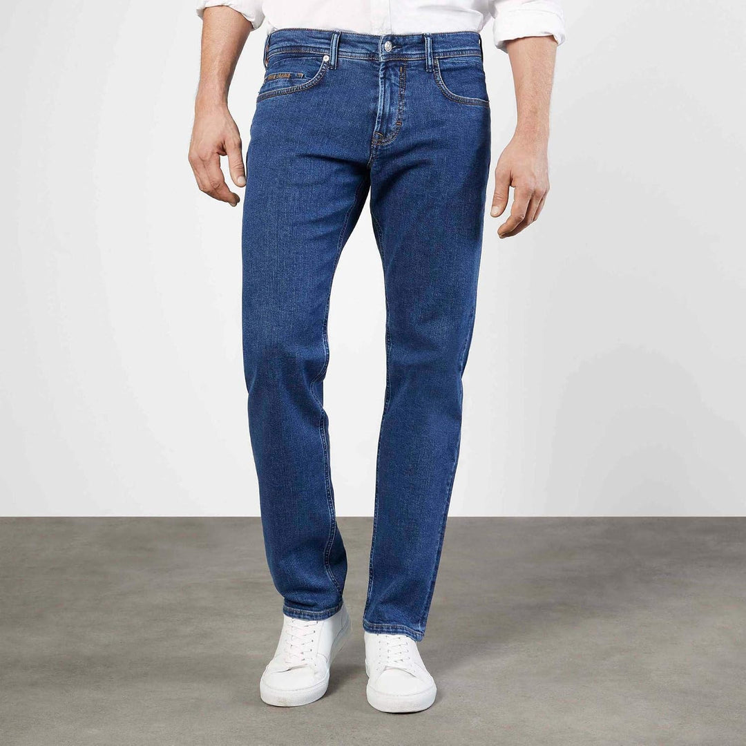 MAC Jeans Herren Jeans Hose Ben Stretchdenim Darkblue 31W / 30L Dark Stonewash, 31W / 30L Dark Stone
