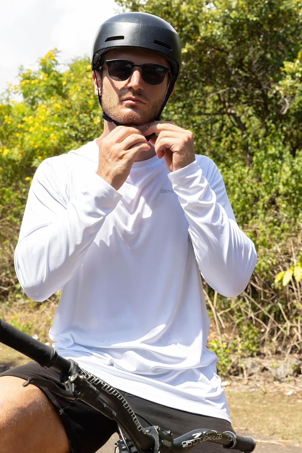 ZENGVEE 3er Pack Rashguard Herren, UPF 50+ UV Schutz Shirt Herren Schnelltrocknend Leicht Atmungsakt