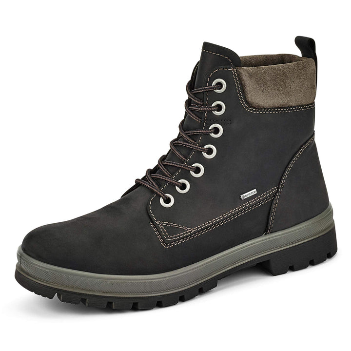 Legero Herren Montana Schneestiefel 40 EU Weit Schwarz Schwarz 0100, 40 EU Weit Schwarz Schwarz 0100
