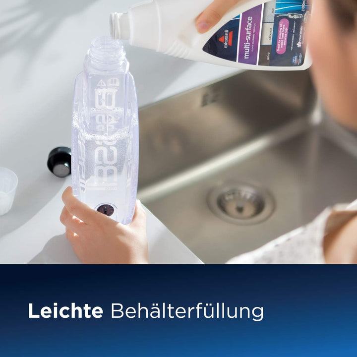 Bissell 20522 Spinwave Elektrischer Mop für Hartböden, 105 W, Spinwave