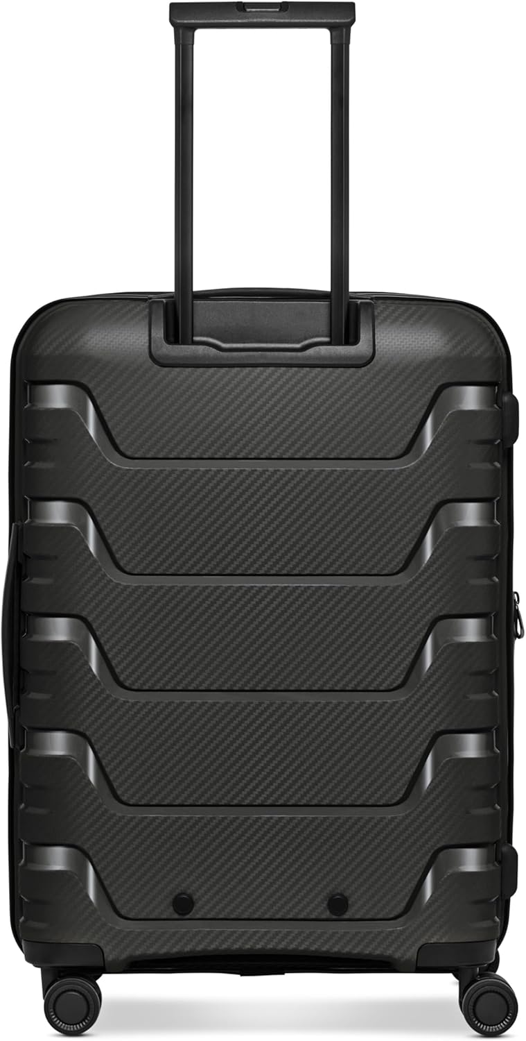SMARTBOX Hartschalen Koffer-Set 3-teilig | mit Dehnfalte erweiterbar um 3 cm | aus hochwertigem, lei