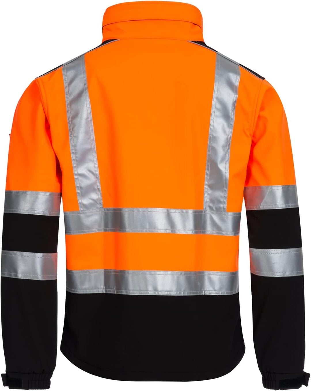Nitras MOTION TEX VIZ Warnschutz Softshell-Jacke I Arbeitsjacke mit 3M Reflex-Streifen I Windbreaker