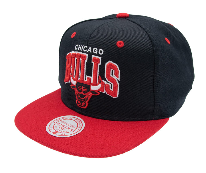 Mitchell & Ness Snapback - Team Arch NBA - Chicago Bulls, blk/red
