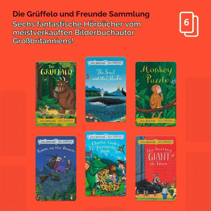 Yoto Mini (2024 Edition) + Gruffalo Bundle – Kids Screen-Free Bluetooth Audio Player, All-in-1 Trave