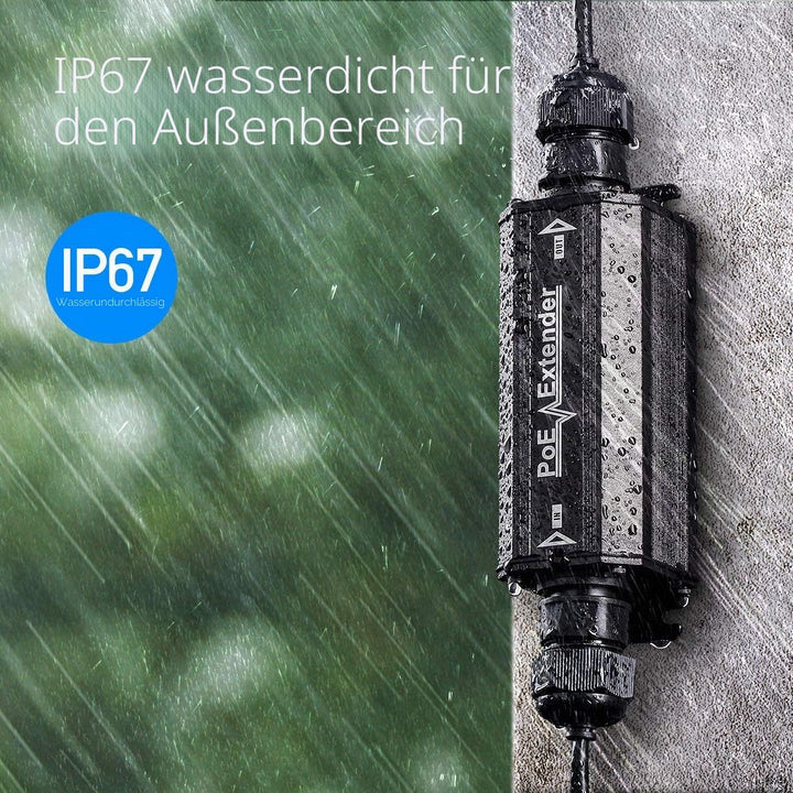 Cudy POE15 Gigabit Outdoor Wasserdicht IP67 PoE + Extender, 10/100/1000 Mbps, PoE-Repeater, BOE PoE,