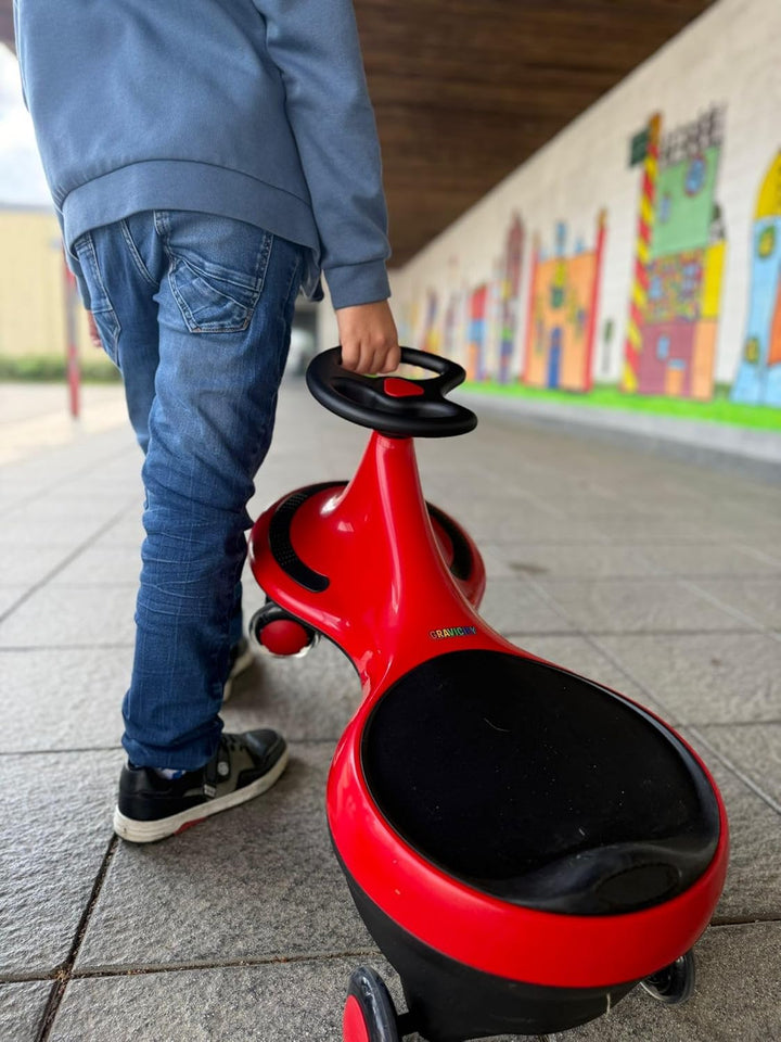 Rutschauto Swingcar Kinderfahrzeug Indoor & Outdoor geeignet Wackelauto GRAVICITY Ride-on Fahrzeug o