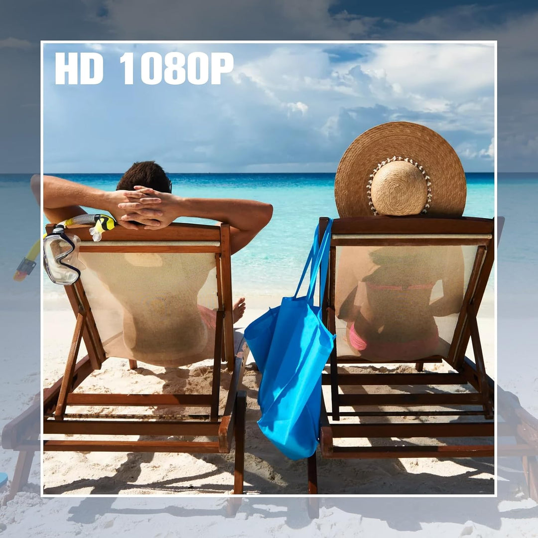 Klein Brillen Kamera HD 1080P, Tragbar Videorecorder ohne WLAN, Sonnenbrillen Action Kamera für Vide