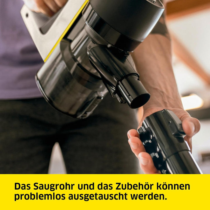 Kärcher Akku-Staubsauger VC 4 Cordless myHome, 2 Saugstufen, Laufzeit: bis zu 30 min., Gewicht: 2,3