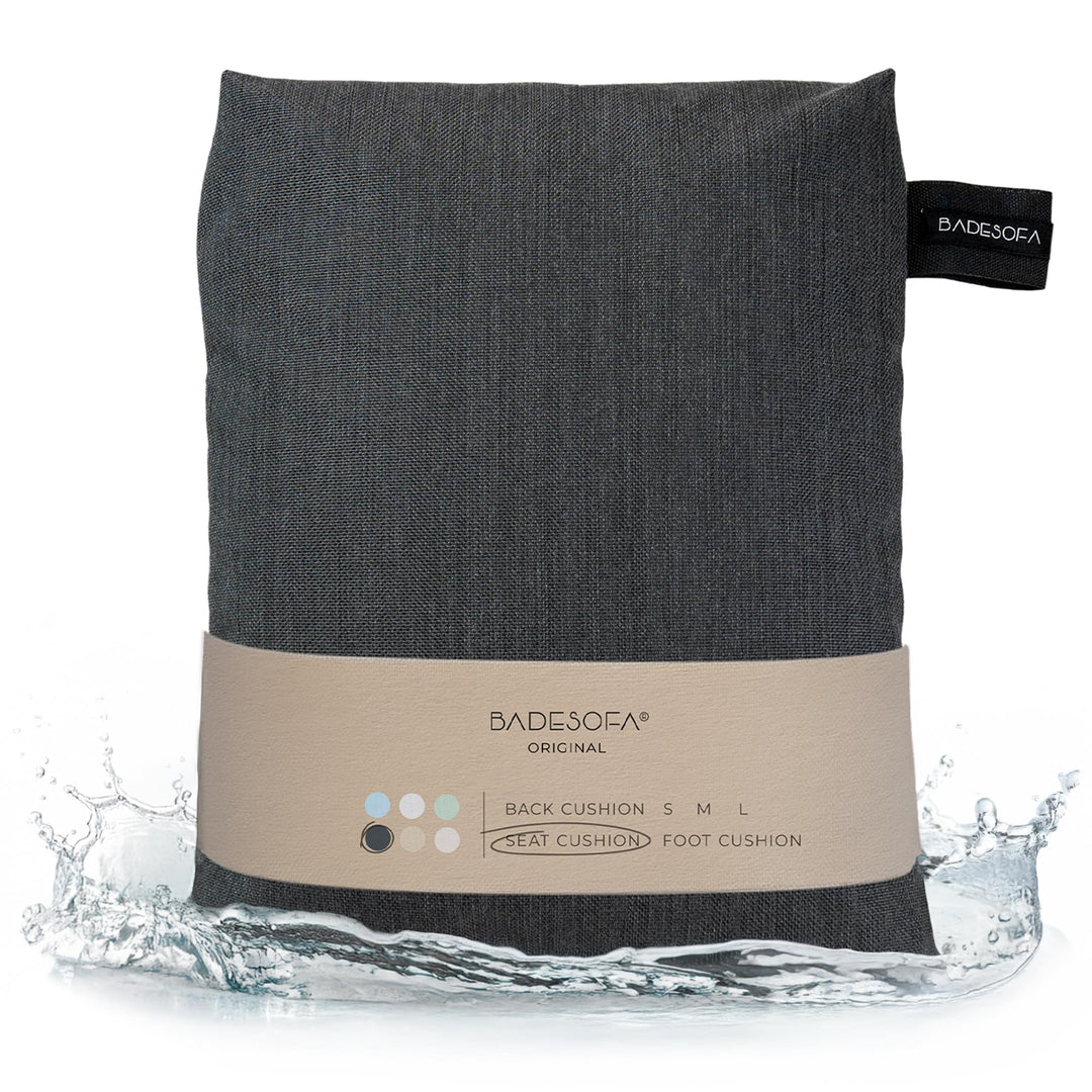 BADESOFA® Badewannen-Sitzkissen | Für bequemes Baden | Made in EU | Unterwasser-Kissen waschbar | Ba