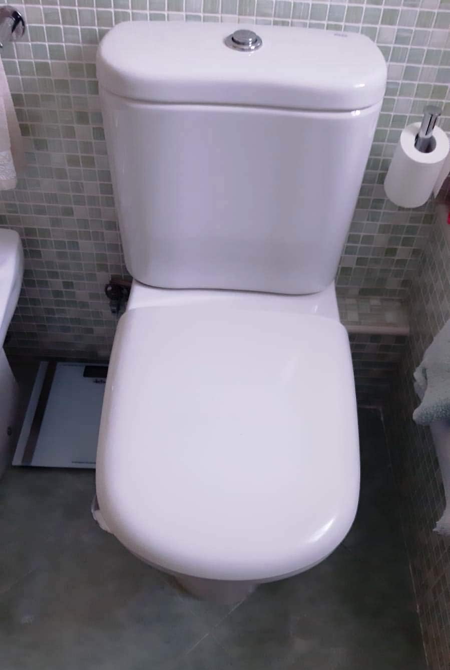 Roca Giralda 801461004 Ersatz-Toilettensitz mit Standard-Scharnieren