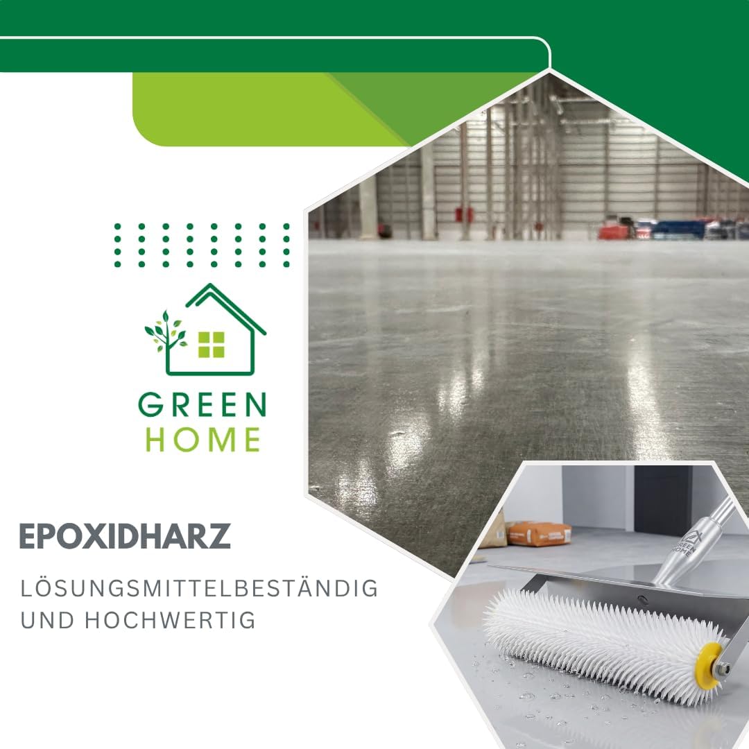 Green Home Entlüftungsroller 25 cm mit Spritzschutz - Stachellänge: 11 mm - Profi-Qualität 25 cm Rol