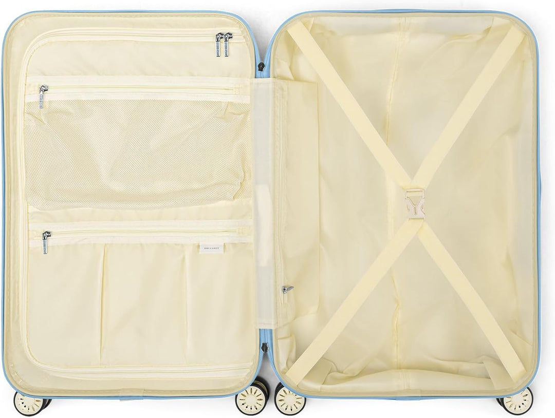 SUITSUIT Koffer Gross 66 cm - Leicht Hartschalen Reisekoffer mit Rollen - TSA-Schloss - 59 L - Fabul