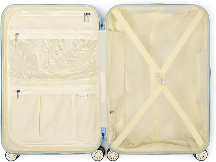 SUITSUIT Koffer Gross 66 cm - Leicht Hartschalen Reisekoffer mit Rollen - TSA-Schloss - 59 L - Fabul