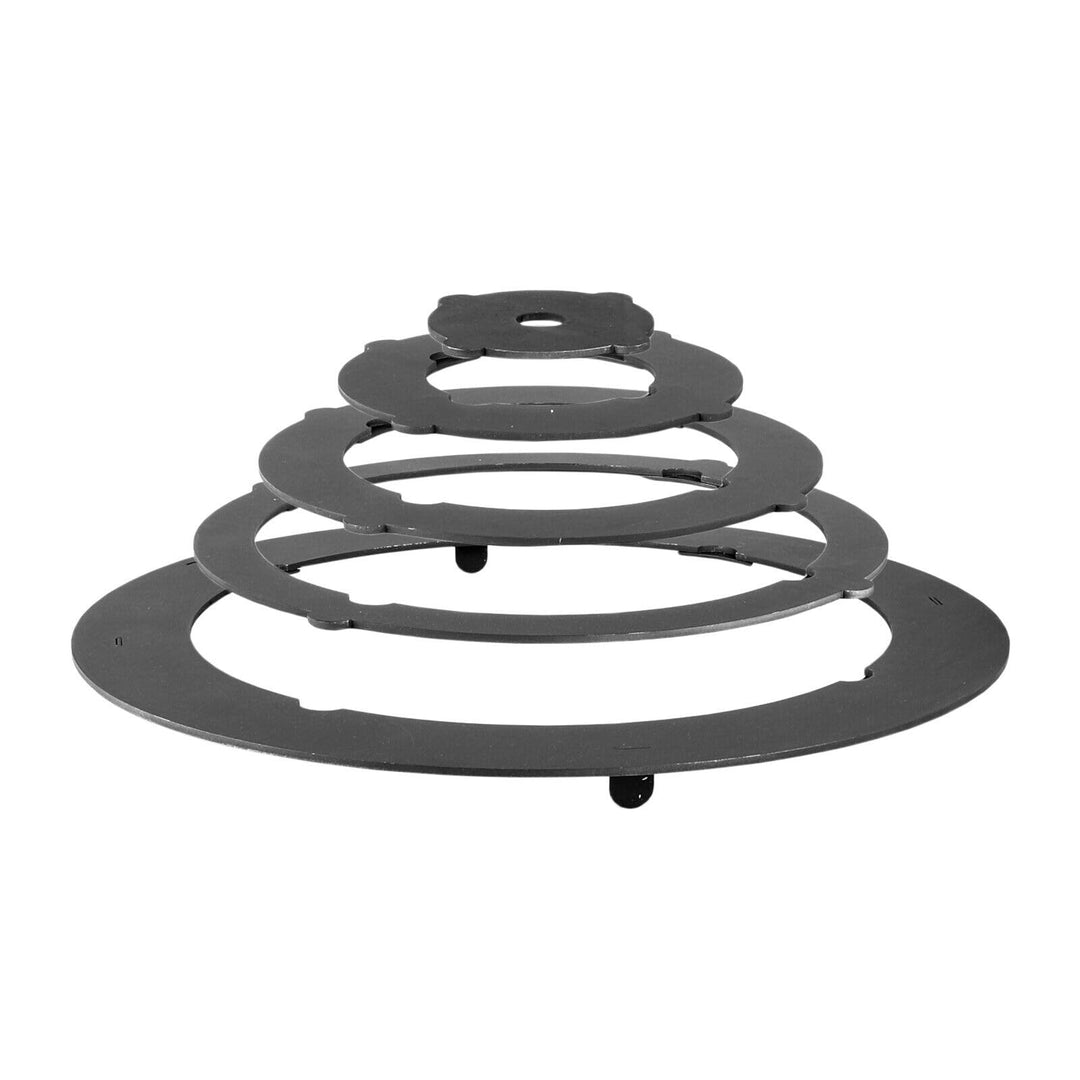 4BIG.fun Adapter - Ringe für Eintopfofen 48-52 cm Utschak Herdplatte für Feuerkessel Anpassungsplatt