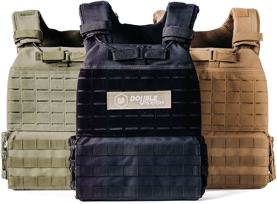 Gewichtsweste für Calisthenics - Krafttraining &amp; Crossfit - Weight Vest - Fitness Gewichtsweste 6kg