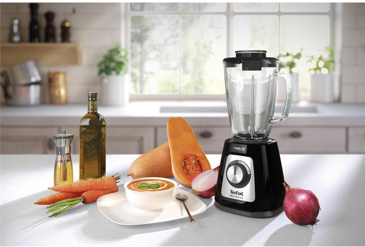 Tefal BL435831 BL4358 Standmixer, Glas, 1.75 liters, Schwarz
