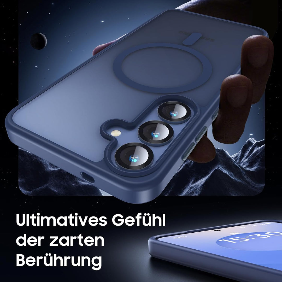 UniqueMe für Samsung Galaxy S25 Hülle - Handyhülle für Samsung Galaxy S25 Case, 5 in 1 Set Rundumsch