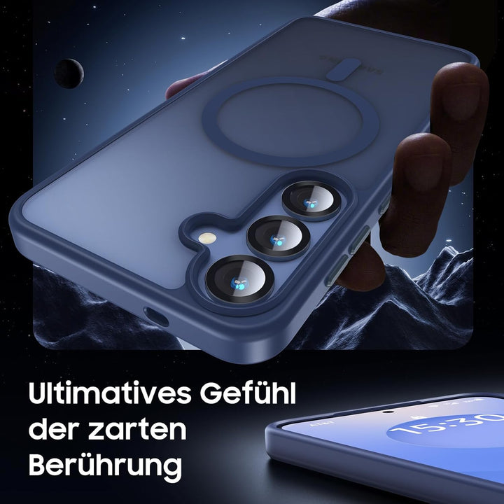 UniqueMe für Samsung Galaxy S25 Hülle - Handyhülle für Samsung Galaxy S25 Case, 5 in 1 Set Rundumsch