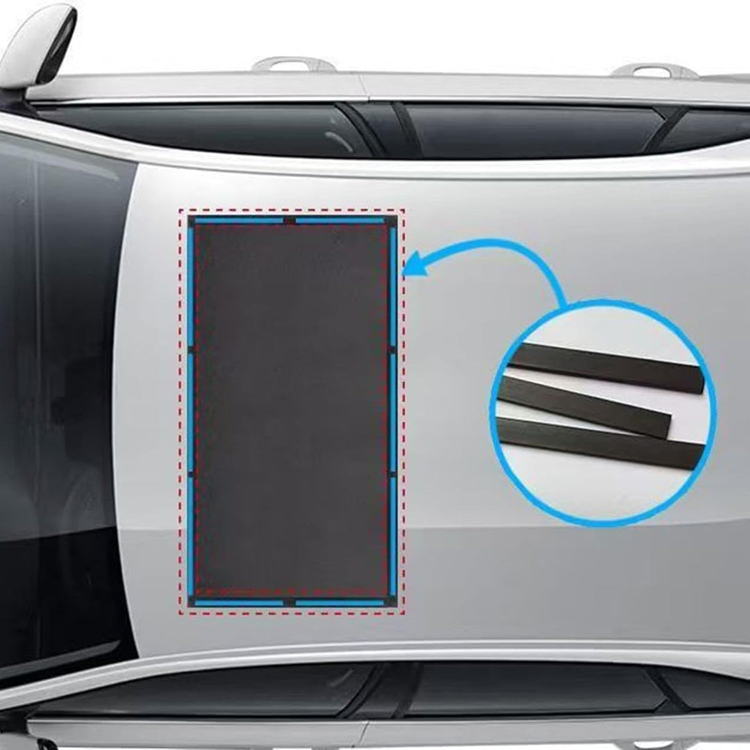 Autodachabdeckung, Auto -Schiebedach Deckung - Magnetische Abdeckung Sonnenschild Schiebedach Fenste