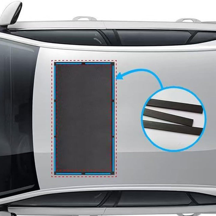 Autodachabdeckung, Auto -Schiebedach Deckung - Magnetische Abdeckung Sonnenschild Schiebedach Fenste