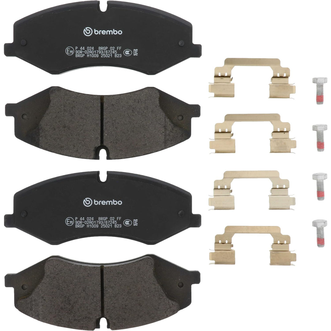Brembo P44024 Vordere Bremsbeläge, Anzahl 4