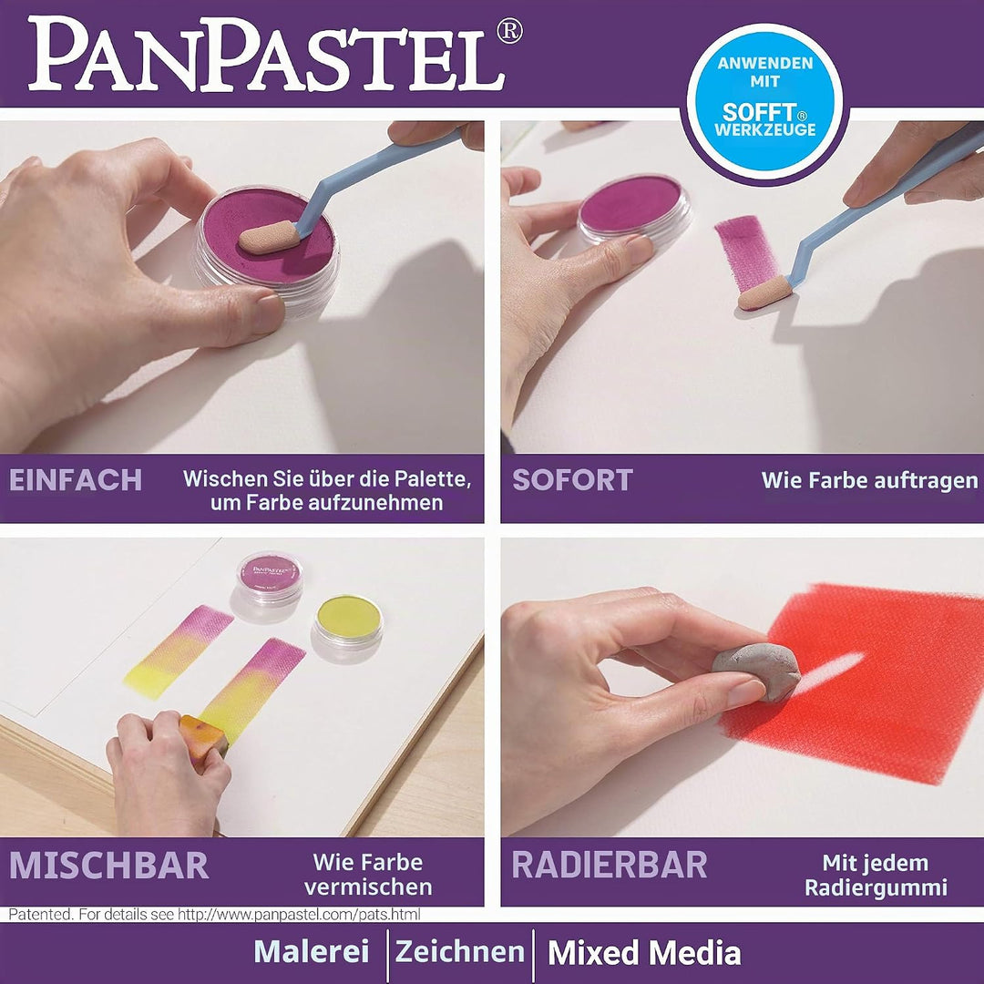 PanPastel Malset mit 10 Farben