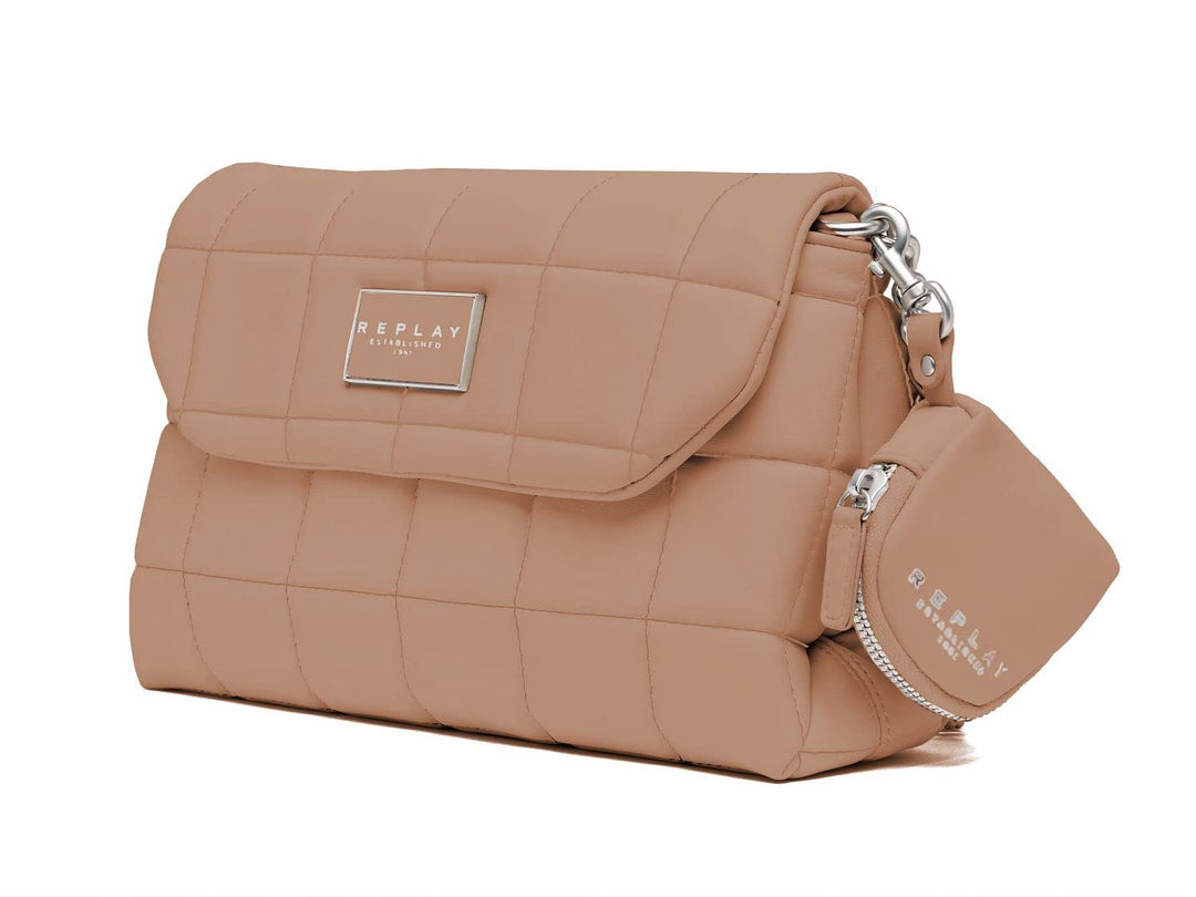 Replay Damen Fw3343 Clutch 074 Dirty Pale Beige, 074 Dirty Pale Beige