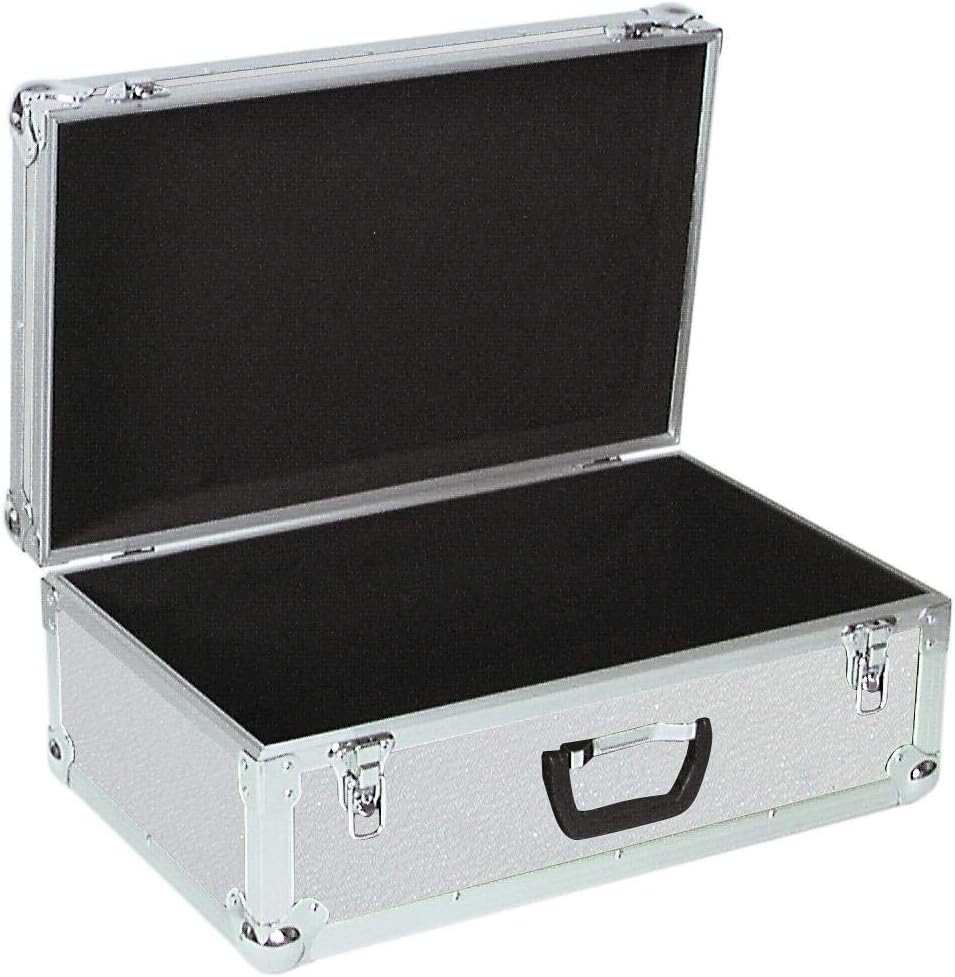 ROADINGER Universal-Koffer-Case Tour Pro alu | Flightcase Tour Pro | Schaumstoffgepolsterter Innenra