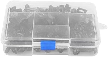 Motorradschraube,Duokon Motorrad Body Faring Work Bolt Kit Kotflügelschrauben Clips, 177pcs Motorrad