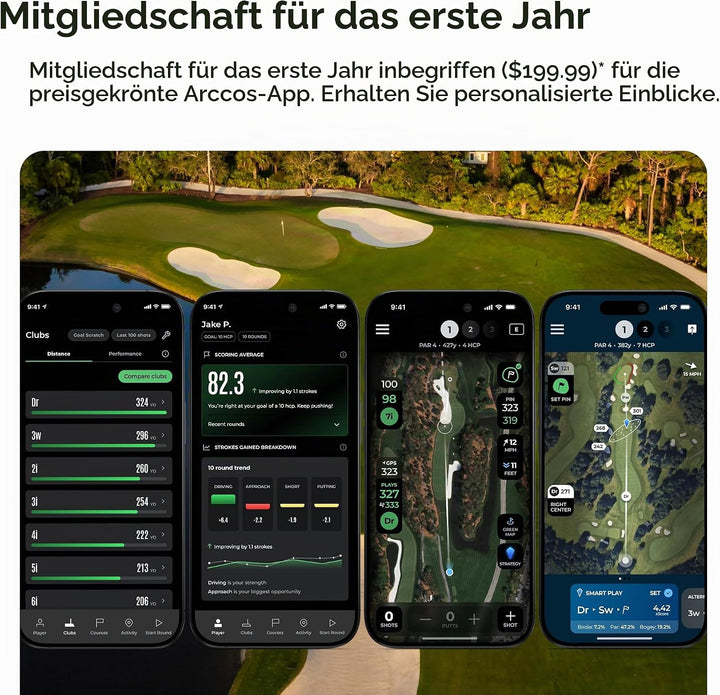 Arccos Smart Sensors (Gen 4, Grün) Grün Gen 4, Grün Gen 4