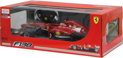 JAMARA 403090 - Ferrari F1 1:12 2,4GH - zoffiziell lizenziert, bis zu 1 Stunde Fahrzeit bei ca. 9 Km