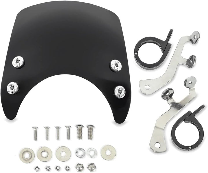 Windschild/Windschutzscheibe Craftride CW8 Kompatibel für Harley Davidson Sportster 04-20