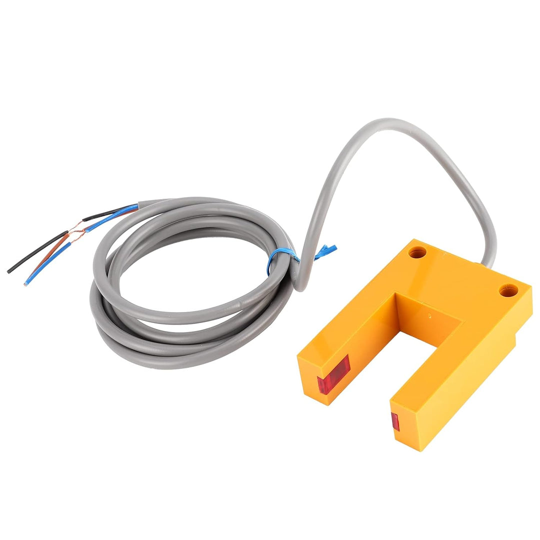 BERM E3S GS30B4 Fotoelektrischer Sensor, U-Nuten-Typ, PNP 3-Draht NO, DC10-30V 200mA, Schnelle Reakt