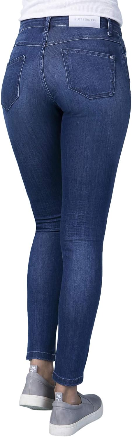 Blue Fire Co Lara 001 - Skinny BFINE, Blue Used 27/30 - Damen