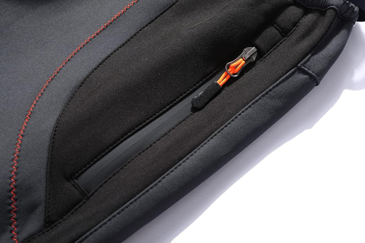BenBoy Herren Wanderhose Wasserdicht Softshellhose Outdoorhose Winddicht Warm Gefüttert Skihose Snow