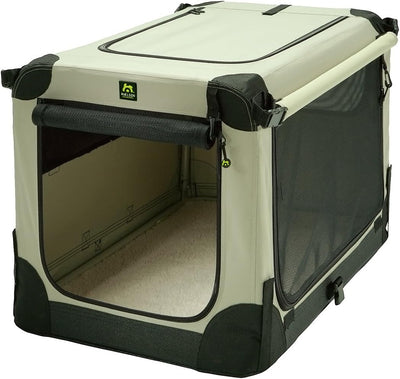 Maelson Soft Kennel faltbare Hundebox -beige - S 72 - (72 x 52 x 51 cm) hautfarben L 72 x B 51 x H 5