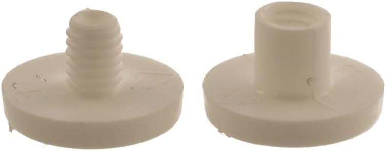 Kacperek - Schraubnieten Set - Buchschrauben Kunststoff - Binding Buchschrauben für Leder Dekoration