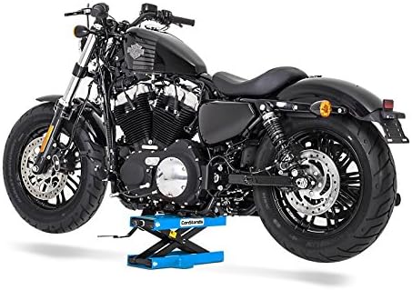 ConStands - Motorrad-Hebebühne für Suzuki Intruder VS 600/750/ 800/1400 Sicherungsstift inkl. Gummia