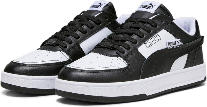 PUMA Unisex Caven 2.0 WIP Sneaker 37 EU Puma White Puma Black, 37 EU Puma White Puma Black