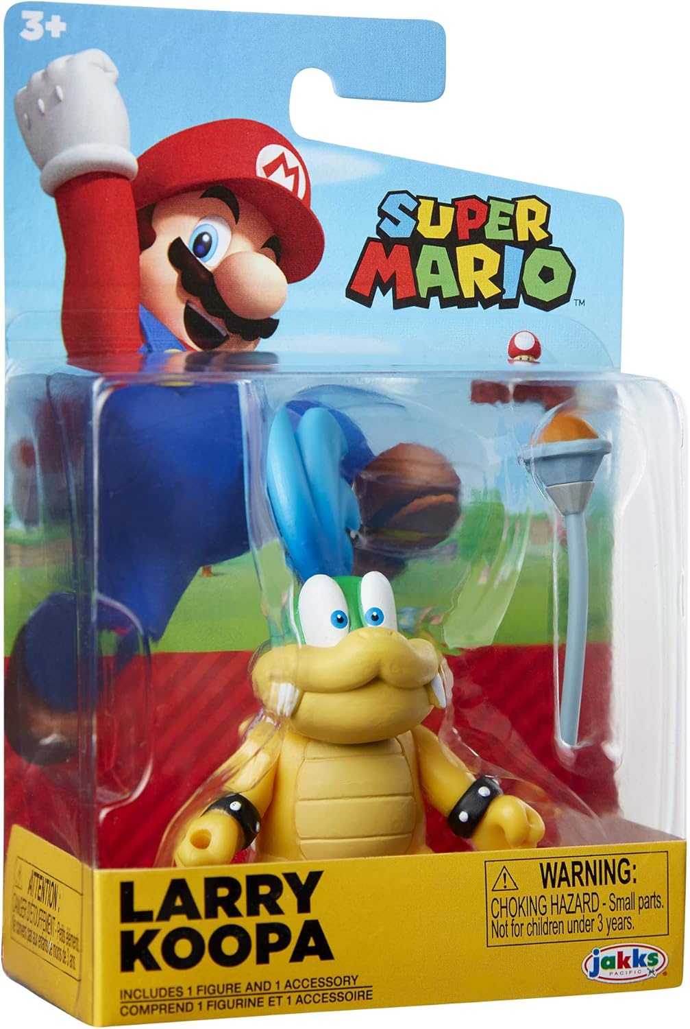 SUPER MARIO Actionfigur Larry Koopa Sammelspielzeug 6,3 cm