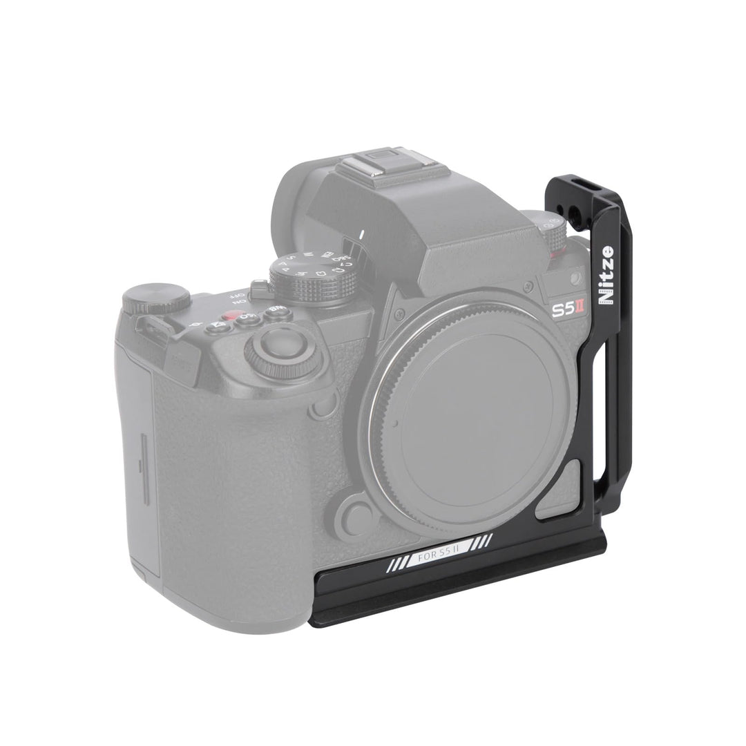 Nitze S5 II L Halterung für Panasonic LUMIX S5 II Kamera, S5 II L Bracket mit Arca Swiss Schnellwech
